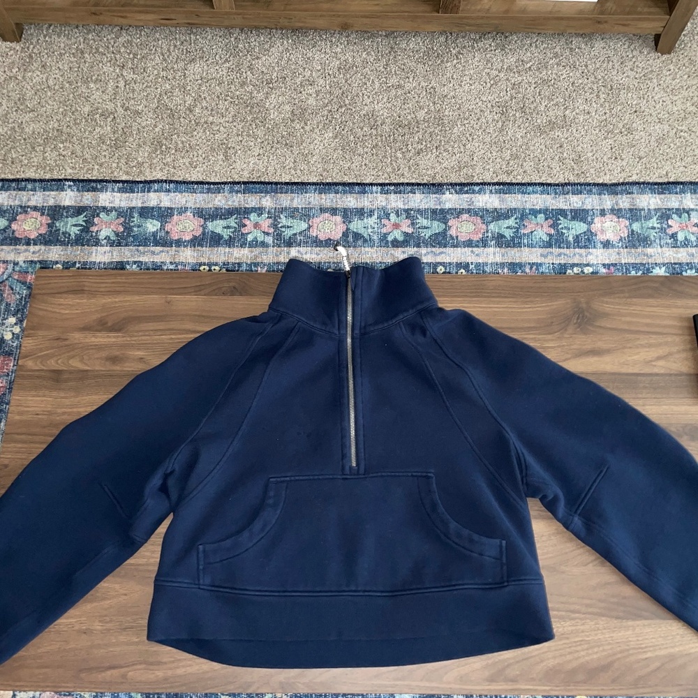 Lululemon Scuba Oversized Funnel-Neck Half Zip